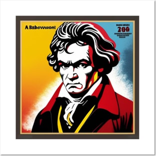 Beethoven Vinyl Record Album Cover III Posters and Art